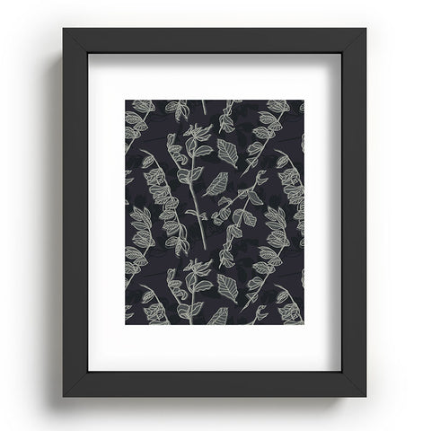 Mareike Boehmer Sketched Nature Branches 1 Recessed Framing Rectangle