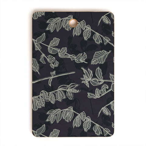 Mareike Boehmer Sketched Nature Branches 1 Cutting Board Rectangle