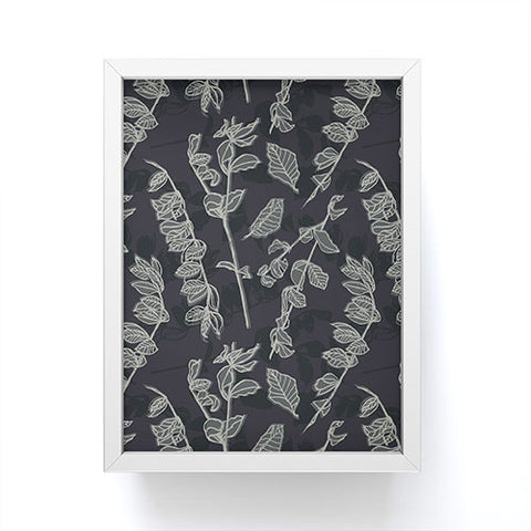 Mareike Boehmer Sketched Nature Branches 1 Framed Mini Art Print