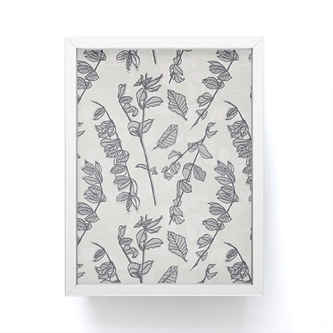 Mareike Boehmer Sketched Nature Branches 2 Framed Mini Art Print