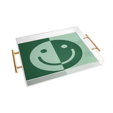 MariaMariaCreative Happy Sage Acrylic Tray