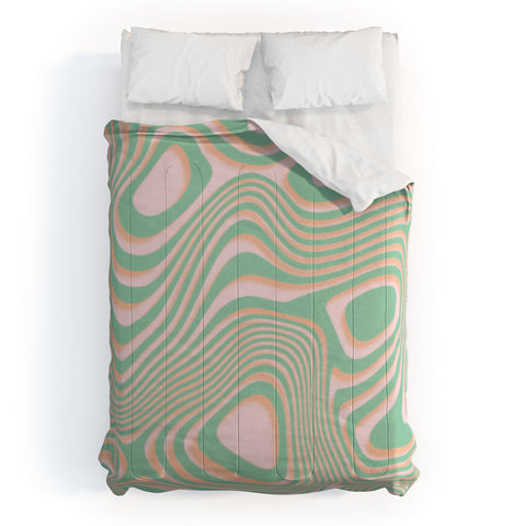 MariaMariaCreative Peach Swirl Comforter