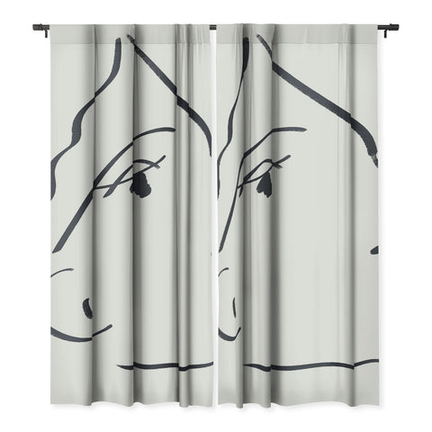 Marin Vaan Zaal Delia minimalist female portra Blackout Non Repeat