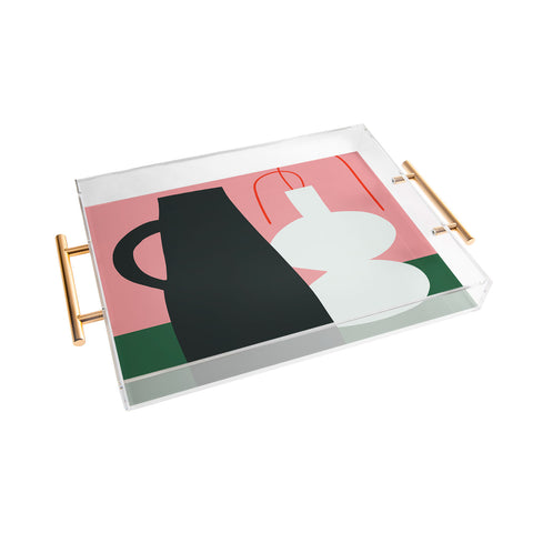 Marin Vaan Zaal Honfleur 03 Modern Still Life Acrylic Tray