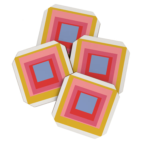 Marin Vaan Zaal Illume 15 Generative Minimalism Coaster Set