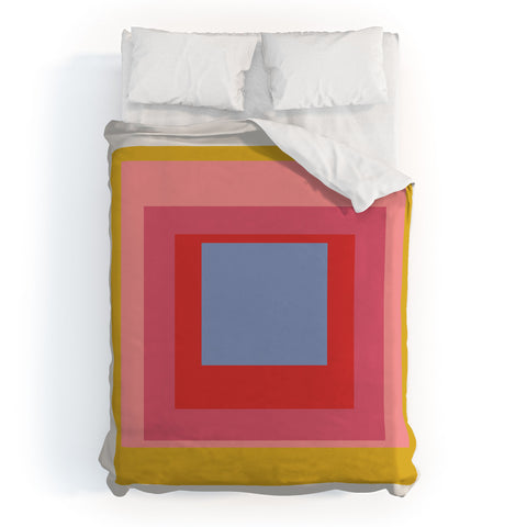 Marin Vaan Zaal Illume 15 Generative Minimalism Duvet Cover
