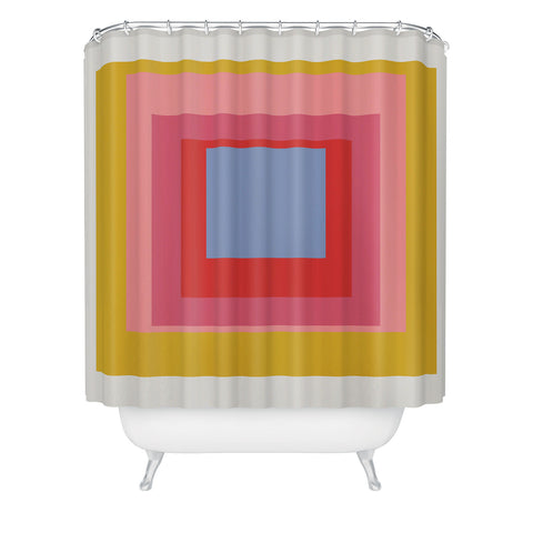 Marin Vaan Zaal Illume 15 Generative Minimalism Shower Curtain