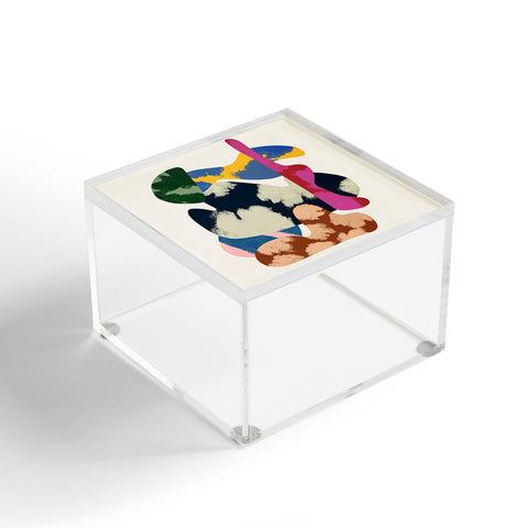 Marin Vaan Zaal Modernism Shapes Collage Acrylic Box