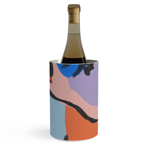 Marin Vaan Zaal Ninette on Green modern minim Wine Chiller