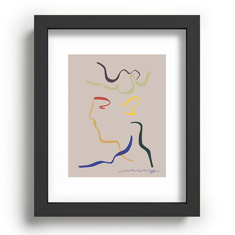 Marin Vaan Zaal Rhett modern line drawing Recessed Framing Rectangle