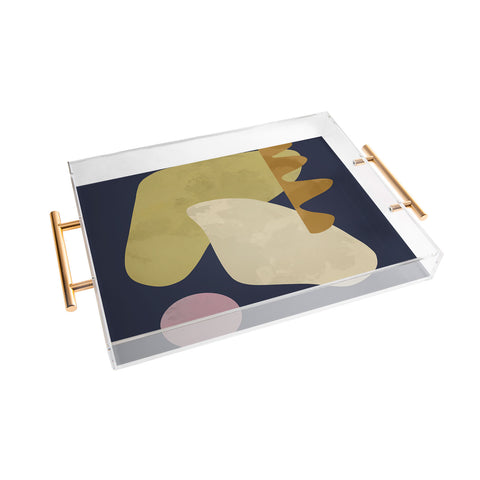 Marin Vaan Zaal Tuileries 01 Modern shapes Acrylic Tray