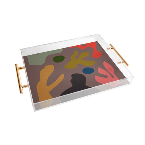Marin Vaan Zaal Tuileries Modern Print Acrylic Tray