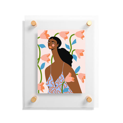 Maritza Lisa Abstract Dress I Floating Acrylic Print