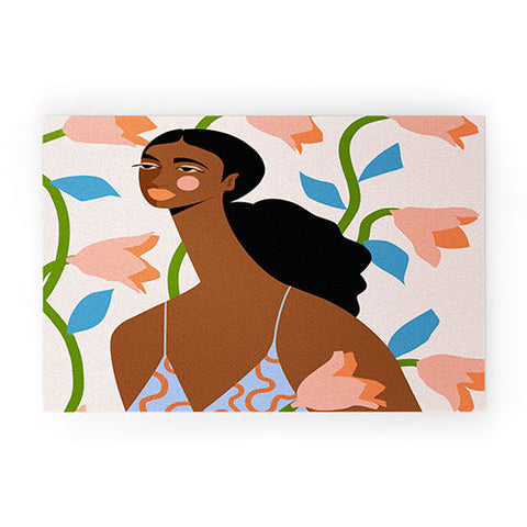 Maritza Lisa Abstract Dress I Welcome Mat