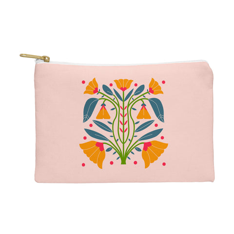 Maritza Lisa Art Nouveau Symmetric Buttercups Pouch