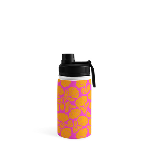Maritza Lisa Boho Blooms Yellow Water Bottle