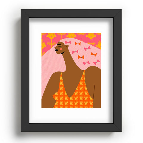 Maritza Lisa Bow Stacking Queen Recessed Framing Rectangle