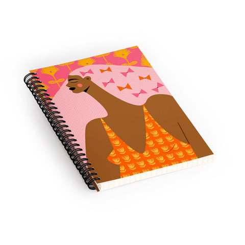 Maritza Lisa Bow Stacking Queen Spiral Notebook