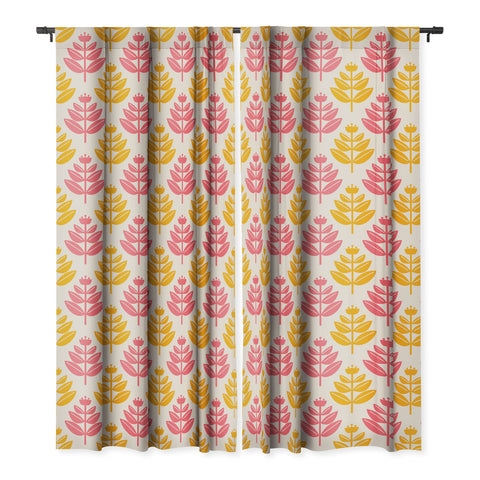 Maritza Lisa Buttercup Buds Blackout Window Curtain