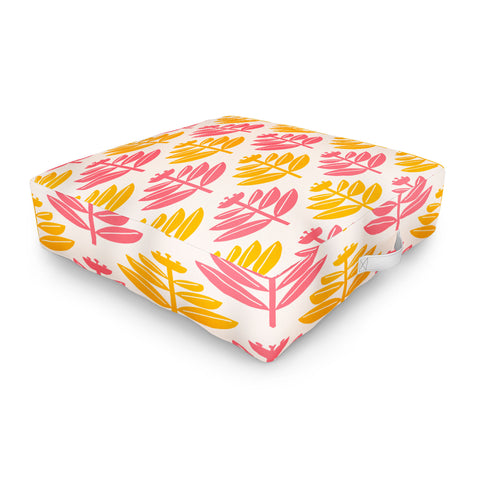 Maritza Lisa Buttercup Buds Outdoor Floor Cushion