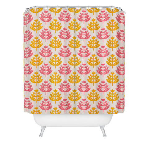 Maritza Lisa Buttercup Buds Shower Curtain