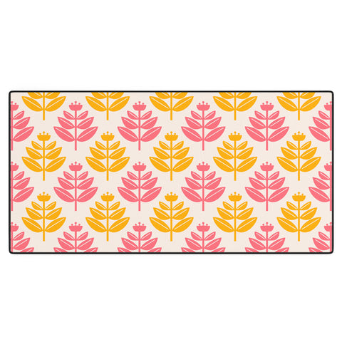 Maritza Lisa Buttercup Buds Desk Mat