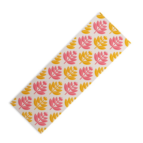 Maritza Lisa Buttercup Buds Yoga Mat