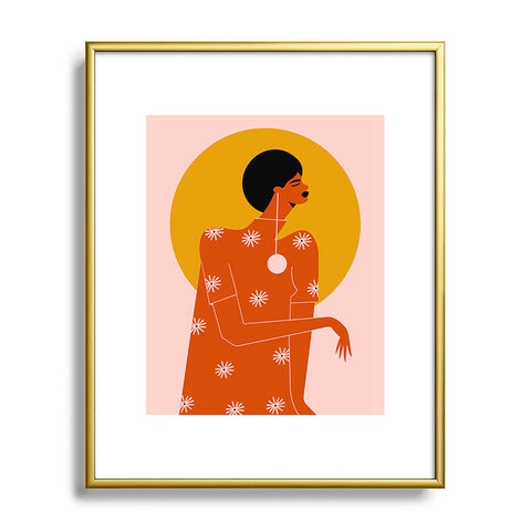 Maritza Lisa Charmed Im Sure Metal Framed Art Print