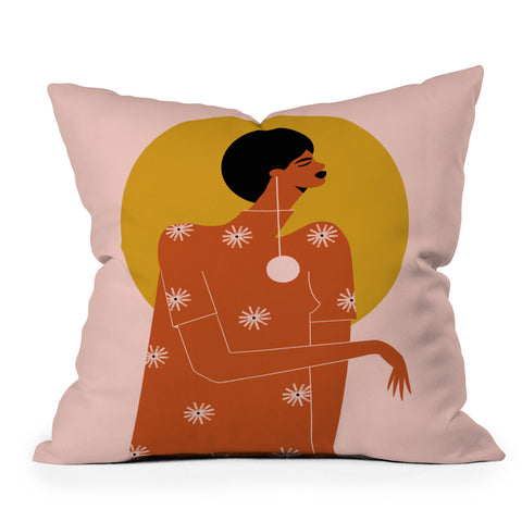 Maritza Lisa Charmed Im Sure Throw Pillow