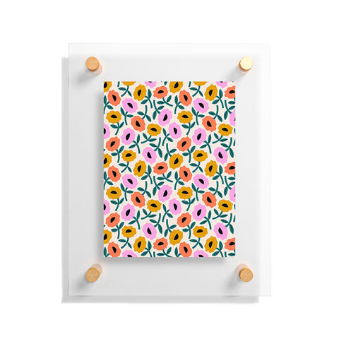 Maritza Lisa Floral Bliss Floating Acrylic Print