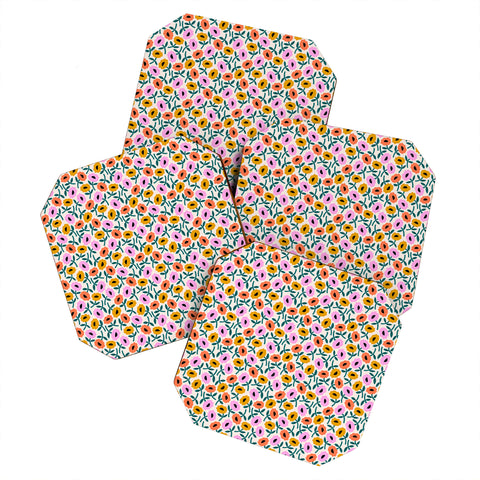 Maritza Lisa Floral Bliss Coaster Set