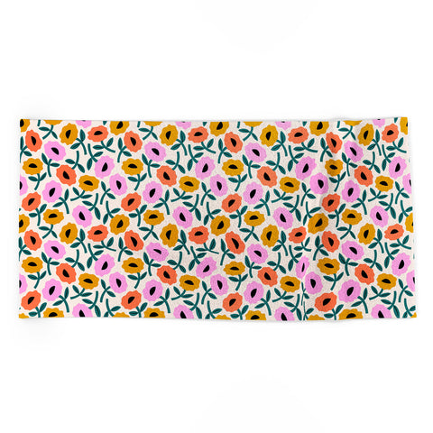 Maritza Lisa Floral Bliss Beach Towel