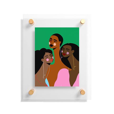 Maritza Lisa Friendship I Floating Acrylic Print