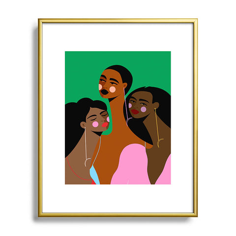 Maritza Lisa Friendship I Metal Framed Art Print