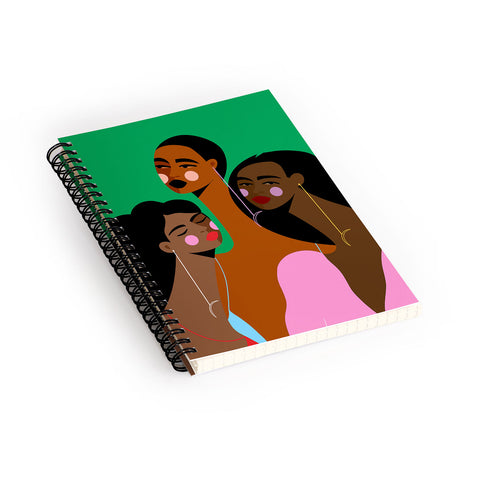 Maritza Lisa Friendship I Spiral Notebook