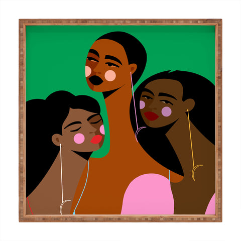 Maritza Lisa Friendship I Square Tray