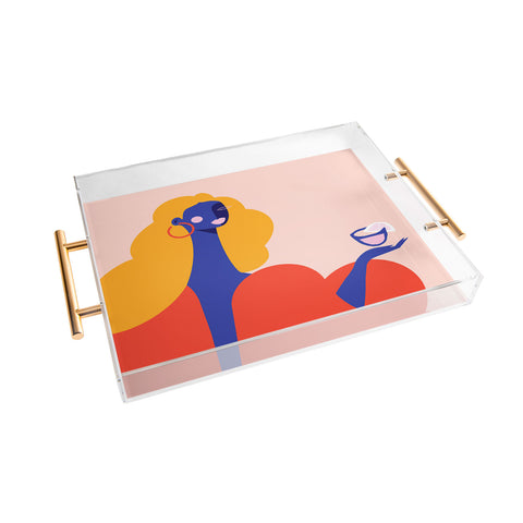 Maritza Lisa Happy Hour II Acrylic Tray