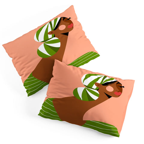 Maritza Lisa Head Wrapped Beauty Pillow Shams