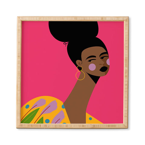 Maritza Lisa Lavender Lilies Framed Wall Art