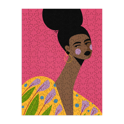 Maritza Lisa Lavender Lilies Puzzle