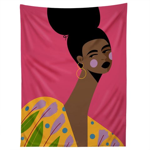 Maritza Lisa Lavender Lilies Tapestry