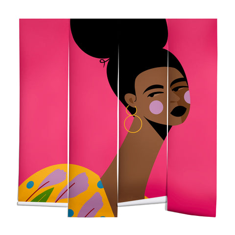 Maritza Lisa Lavender Lilies Wall Mural