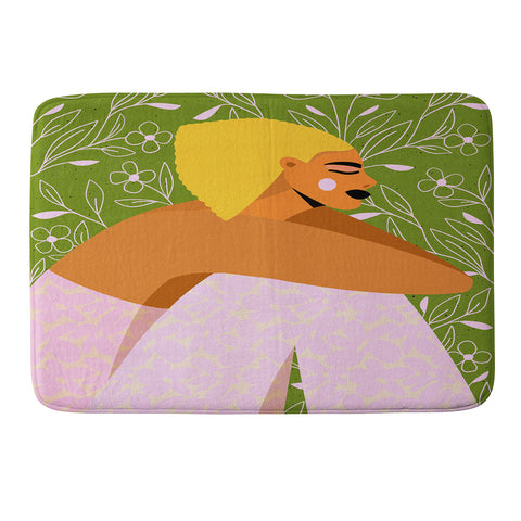 Maritza Lisa Manifesting Spring Memory Foam Bath Mat