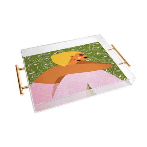 Maritza Lisa Manifesting Spring Acrylic Tray