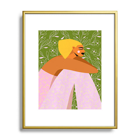 Maritza Lisa Manifesting Spring Metal Framed Art Print