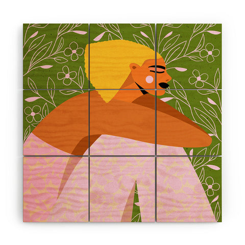 Maritza Lisa Manifesting Spring Wood Wall Mural