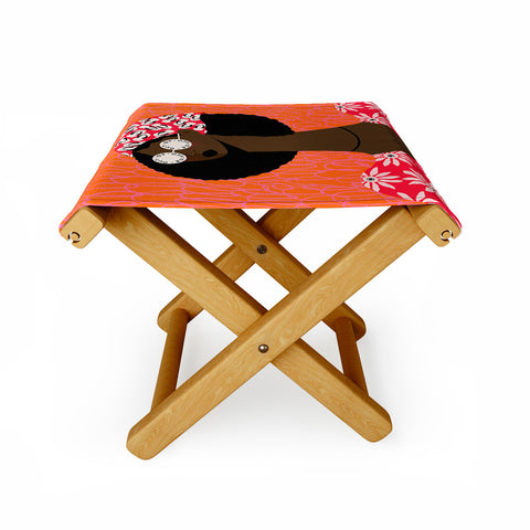 Maritza Lisa Out Of Office Folding Stool