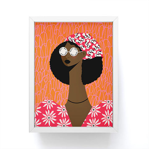 Maritza Lisa Out Of Office Framed Mini Art Print
