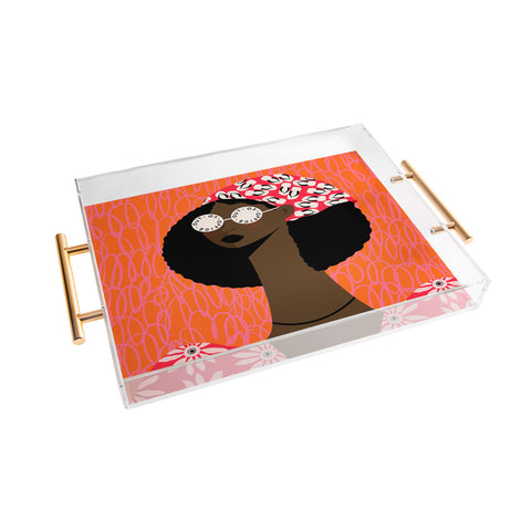 Maritza Lisa Out Of Office Acrylic Tray
