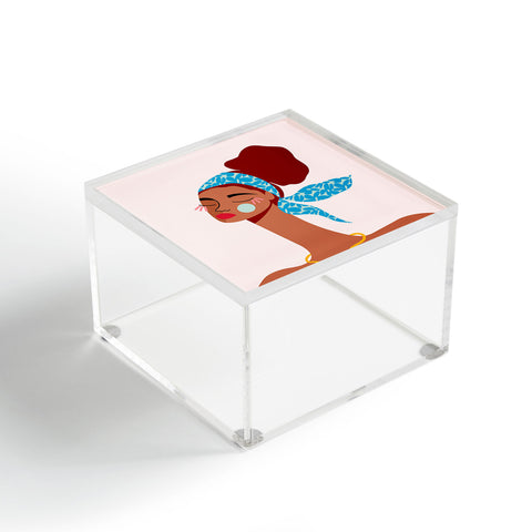 Maritza Lisa Spring Breeze I Acrylic Box